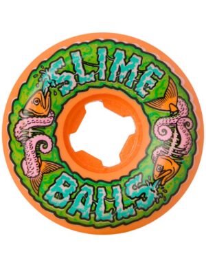 santa cruz 56MM FISH BALLS SPEED BALLS ORANGE 99A