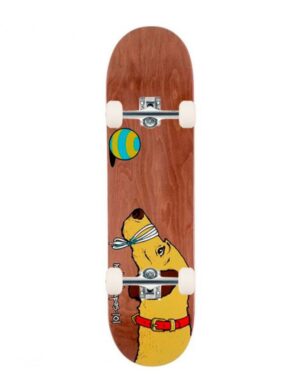 Skate Completo 101 Natas Kaupas Dog Brown ACE Truck 8.25