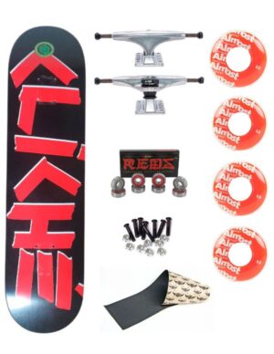 Cliche Black Red 7.75"