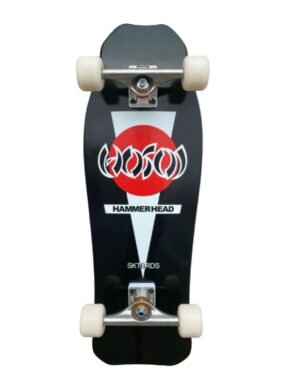 skateboard completo old school Tabla Hosoi Hammerhead Double Kick Black