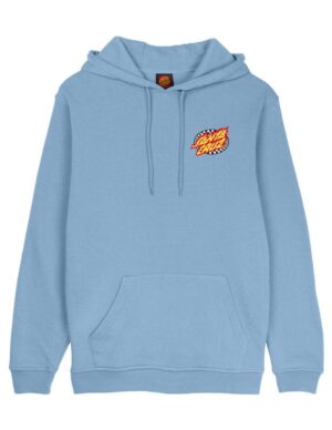 sudadera santa cruz goal flame azul