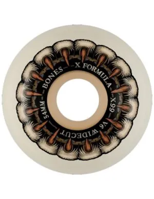 Ruedas Bones 54mm 99A Grippin Wolf X Formula V6 Wide-Cut