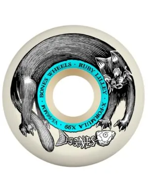 Ruedas Bones Ruby Lilley Black Cat X-Formula V5 56mm 99A