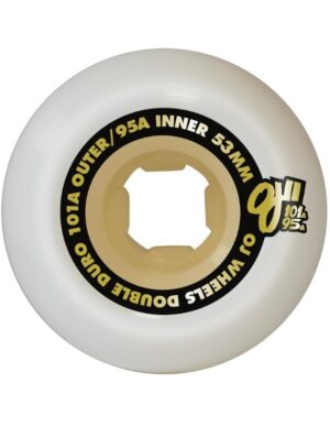 Ruedas OJ Wheels 101A95A Double Duro White Gum Hardline