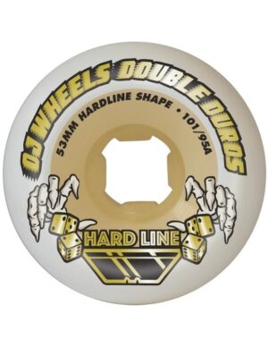Ruedas OJ Wheels 101A95A Double Duro White Gum Hardline