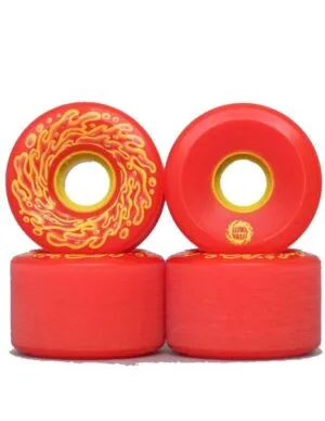Ruedas Santa Cruz Red Yellow OG Slime Balls 60mm 78A