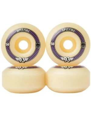 Ruedas Spitfire 58mm 93A F4 Classic Soft Sliders