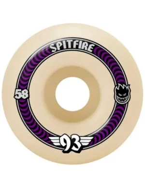 Ruedas Spitfire 58mm 93A F4 Classic Soft Sliders
