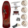 Skate Old School Powell Peralta Ray Underhill Cross Burgundy Gold Foil 9.9"