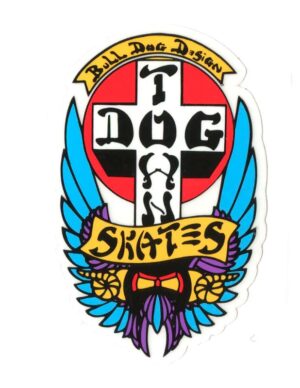 Pegatina Dogtown Bull Dog OG 70s