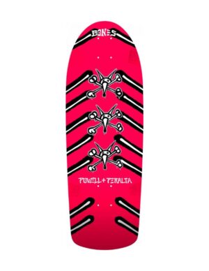Tabla Old School Powell Peralta OG Rat Bones FLower Pink 10"