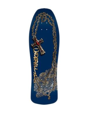Powell Peralta Ray Underhill Cross Navy Gold Foil 9.9