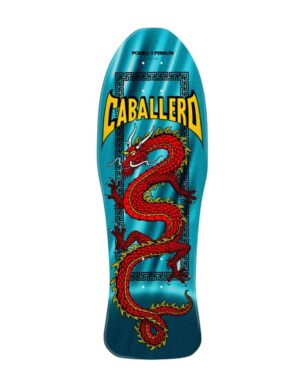 Powell Peralta Steve Caballero Chinese Dragon Aqua Foil 10