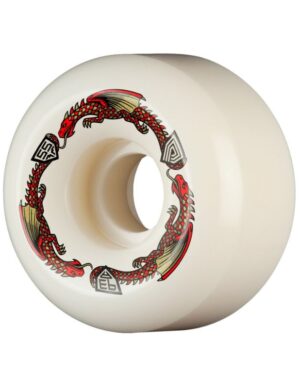 Ruedas Powell Peralta 55mm 93A Dragon Formula V6 Red Off White