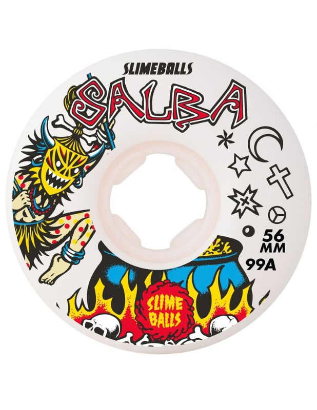 Ruedas Santa Cruz 56mm 9A Salba Witch Doctor Reissue Chubbies White Monark Supply 54,90 € Ruedas Santa Cruz 56mm 9A Salba Witch Doctor Reissue Chubbies White