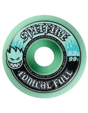 Ruedas Spitfire 52mm 99A F4 CNCL Full Teal