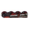 Ruedas Spitfire 53mm 99A April Yuto Conical Full Black - Imagen 5