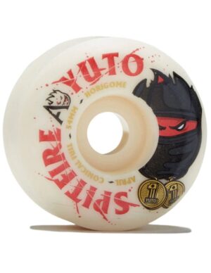 Ruedas Spitfire 54mm 99A April Yuto Conical Full