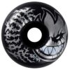 Ruedas Spitfire 56mm 99A Formula Four Radial Full Deathmask Black (4)