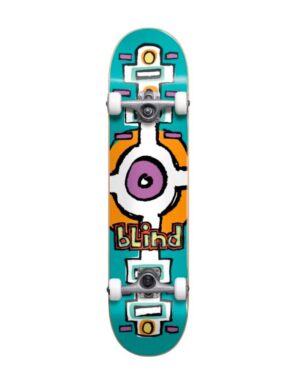Skate Completo Blind Round Space Teal Youth 6.75