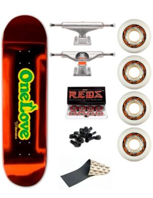 Skate Completo Thank You Jamaica One Love 8.5