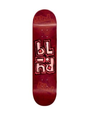 Tabla Blind OG Stacked Stamp Red 8