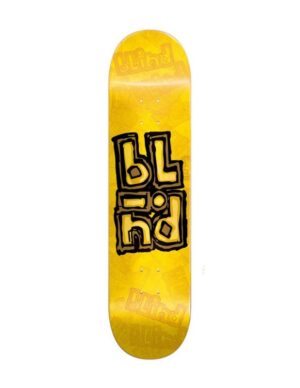 Tabla Blind OG Stacked Stamp Yellow 7.75