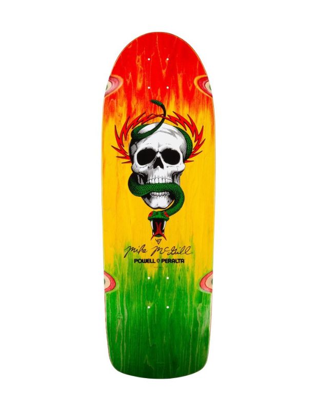 Powell Peralta OG Mike McGill Skull & Snake Rasta Fade 10" Monark Supply 139,00 € Powell Peralta OG Mike McGill Skull & Snake Rasta Fadel 10