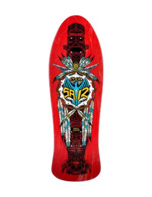 Powell Peralta Steve Saiz Totem Red Veneer 10