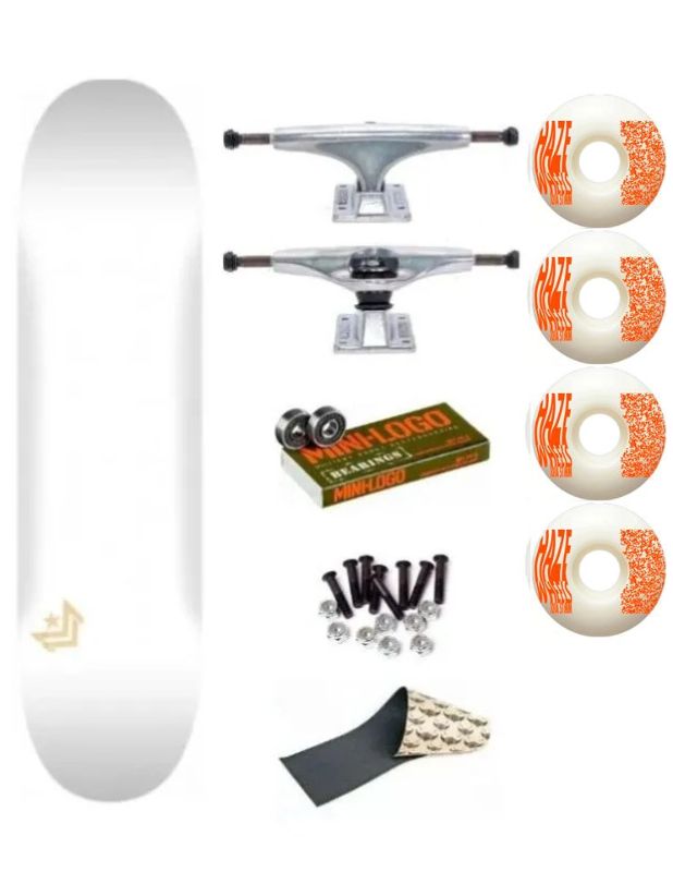 Skate Completo Mini Logo Detonator White 7.75" Monark Supply 119,00 € Skate Completo Mini Logo Detonator White