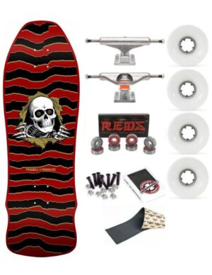 Skate Completo Old School Powell Peralta Geegah Ripper Maroon