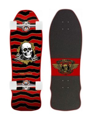 Skate Completo Old School Powell Peralta Geegah Ripper Maroon 9.75