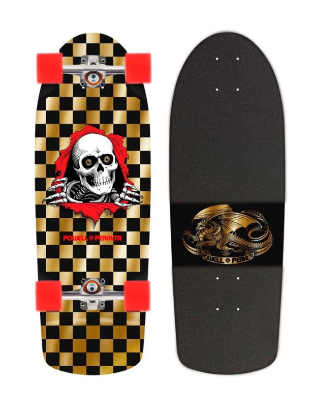 Skate Completo Old School Powell Peralta Ripper Checker Gold Foil Red 10" Monark Supply 249,00 € Skate Completo Old School Powell Peralta Ripper Checker Gold Foil Red 10