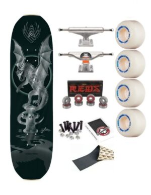 Skate Completo Powell Peralta Andy Anderson Hydrant 2 Silver Foil