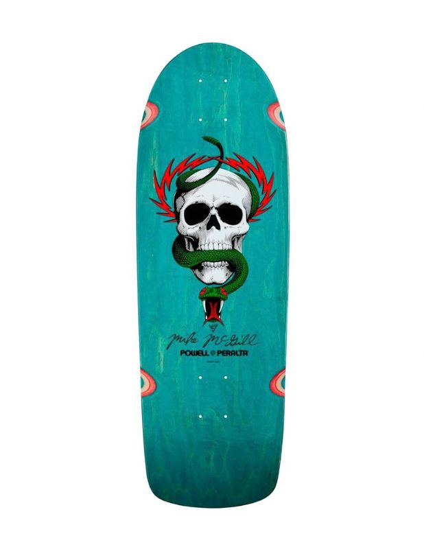 Tabla Powell Peralta OG Mike McGill Skull & Snake Teal Stain 10" Monark Supply 124,00 € Skate Completo Powell Peralta OG Mike McGill Skull & Snake Teal Stain 10