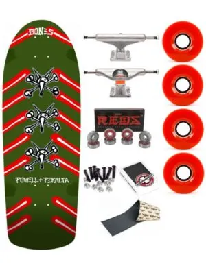 Skate Completo Powell Peralta OG Rat Bones Olive Green 10