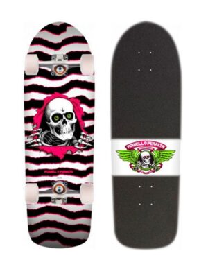 Skate Completo Powell Peralta Ripper White Pink Form