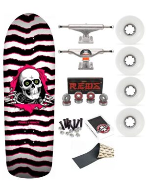 Skate Completo Powell Peralta Ripper White Pink Form