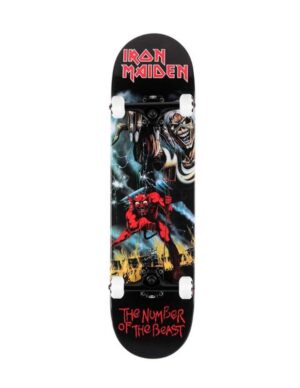 Skate Completo Zero X Iron Maiden Number Of The Beast 8