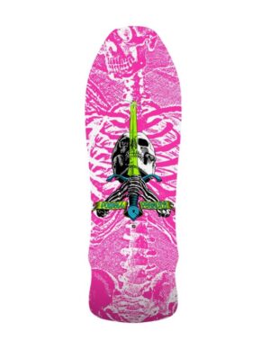 Tabla Powell Peralta Geegah Skull and Sword Hot Pink 9.75