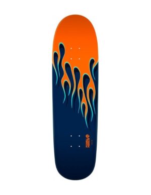 Tabla Powell Peralta Nitro Hot Rod Flames Orange Blue 9.33