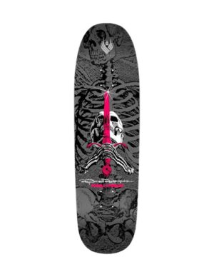 Tabla Powell Peralta Ray Rodriguez Skull & Sword Black Silver FLIGHT 9.26